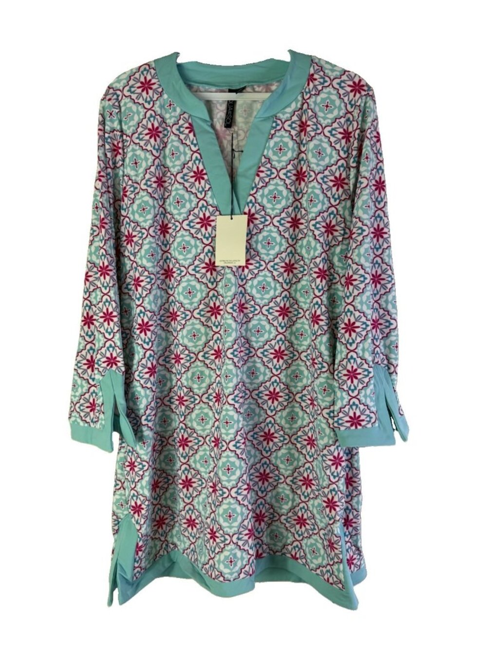 New Aqua Et Sol Swimsuit Cover Up Beach Dress Womens Medium